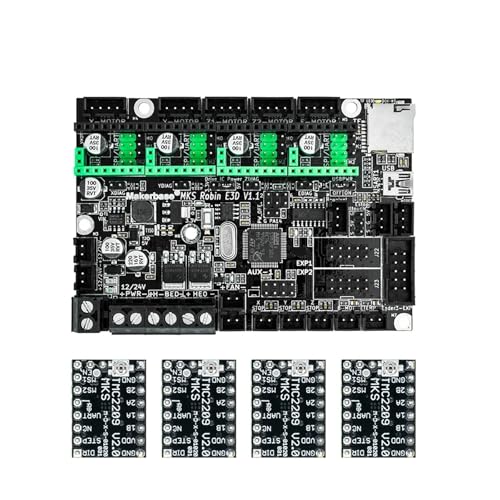 MKS Robin E3D V1.1 Motherboard 3D-Drucker-Teile mit TMC2209-Treiber VS SKR MINI E3 V3.0 für Ender3/5 Voron und Klipper (E3D-2209) von SZKIRNO