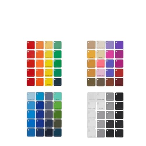 Passend für Bambu Lab 3D-Druck-Filament-Farbkarten, 24 x 24 mm, 80 Stück zur Auswahl des gewünschten Typs und der gewünschten Farbe, Bambu-Labor 3D-Drucker-Teile Passend für Bambu Lab 3D-Druck-Filament-Farbkarten, 24 x 24 mm, 80 Stück zur Auswahl des gewünschten Typs und der gewünschten Farbe, Bambu-Labor 3D-Drucker-Teile von SZKIRNO