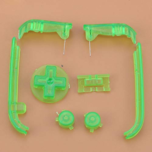 DPads Power ON Off Buttons für Gameboy Advance A B L R Tasten Rahmen GBA Tasten Grün/transparent DPads Power ON Off Buttons für Gameboy Advance A B L R Tasten Rahmen GBA Tasten Grün/transparent von SZLG