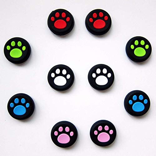 Silikon-Daumen-Stick-Kappe für PS4 Xbox One Xbox 360 PS3 PS2 Katze Hund Pfotenabdrücke M Silikon-Daumen-Stick-Kappe für PS4 Xbox One Xbox 360 PS3 PS2 Katze Hund Pfotenabdrücke M von SZLG