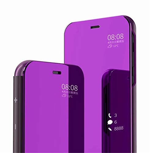 MLOTECH Hülle für Samsung Galaxy S23 Plus Handyhülle mit Gehärtetes Glas schutzfolie Flip Transluzent View Miroir Cover Anti-Schock Spiegel Standfunktion Schutzhülle Lila MLOTECH Hülle für Samsung Galaxy S23 Plus Handyhülle mit Gehärtetes Glas schutzfolie Flip Transluzent View Miroir Cover Anti-Schock Spiegel Standfunktion Schutzhülle Lila von SZMLOGB