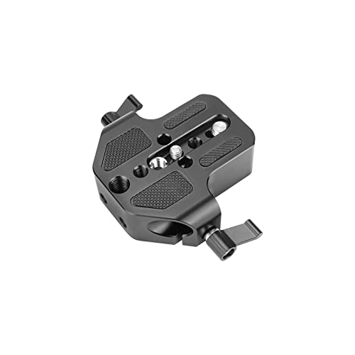 SZRIG 15mm Basisplatte Allgemeinzweck Slim Digital Spiegelreflexkamera Basisplatte mit 15mm Rod Rail Klemme für Fotostudio SZRIG 15mm Basisplatte Allgemeinzweck Slim Digital Spiegelreflexkamera Basisplatte mit 15mm Rod Rail Klemme für Fotostudio von SZRIG