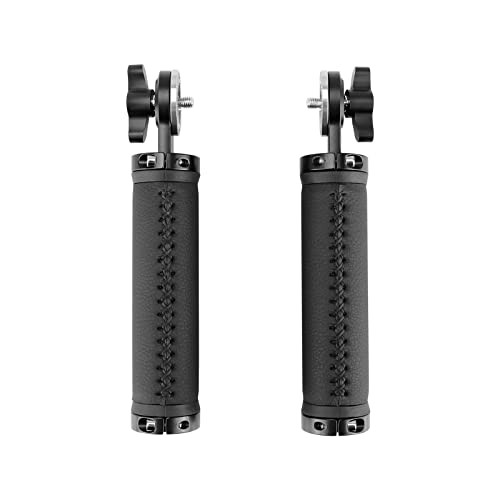 SZRIG Aluminium-Rosetten-Gummigriff mit Rosetten-M6-Rändelschraubenanschluss für DSLR-Kamera-Monito SZRIG Aluminium-Rosetten-Gummigriff mit Rosetten-M6-Rändelschraubenanschluss für DSLR-Kamera-Monito von SZRIG