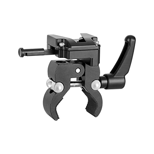 SZRIG Krabbenklemme mit Universal-V-Lock-Halterung, Schnellspanner-Adapter für DSLR-Kamera, Batteriezubehör SZRIG Krabbenklemme mit Universal-V-Lock-Halterung, Schnellspanner-Adapter für DSLR-Kamera, Batteriezubehör von SZRIG