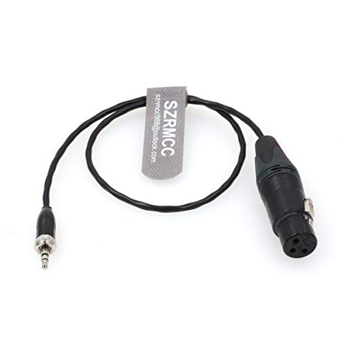 SZRMCC 3,5 mm TRS-Stecker auf 3-polige XLR-Buchse, Mikrofonkabel für Sony UWP-D Serie Wireless Transmitter von SZRMCC