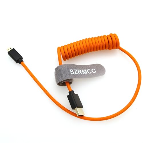 SZRMCC 8K 2.1 Micro HDMI auf HDMI High Speed Spiralkabel Geflochtenes Kabel für Go-Pro Hero 3/4 Canon EOS M5 Sony A6000 A7III RX10 Nikon B500 Z6 Raspberry Pi 4 Atomos Ninja 2 Monitor SZRMCC 8K 2.1 Micro HDMI auf HDMI High Speed Spiralkabel Geflochtenes Kabel für Go-Pro Hero 3/4 Canon EOS M5 Sony A6000 A7III RX10 Nikon B500 Z6 Raspberry Pi 4 Atomos Ninja 2 Monitor von SZRMCC