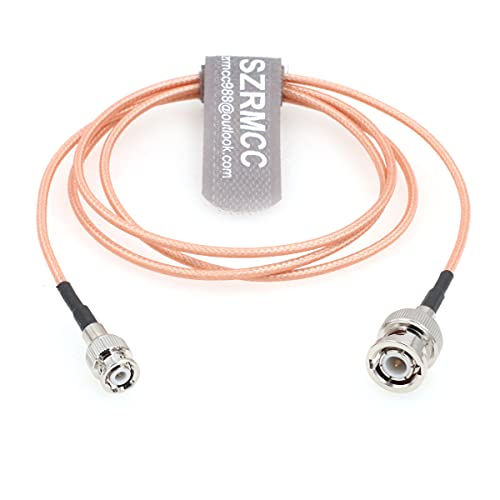 SZRMCC BNC Stecker auf Mini BNC Stecker Koaxialkabel RF SDI RG316 für Ultraschall-Fehlerdetektor Monitor (10m) von SZRMCC
