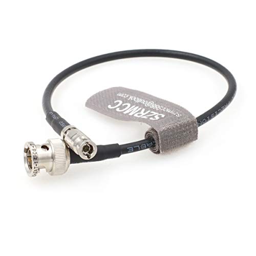 SZRMCC HD BNC Stecker auf Micro BNC Stecker mit hoher Dichte zu Standard BNC 12G-SDI UHD 4K Video Koaxialkabel (45cm/18in) von SZRMCC