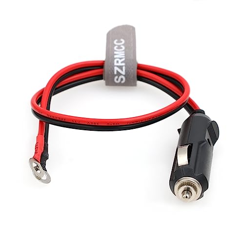 SZRMCC Heavy Duty 16AWG Zigarettenanzünder Stecker 12V24V Zigarettenanzünder Stecker Adapter Netzteil Kabel für Auto Inverter Luftpumpe von SZRMCC