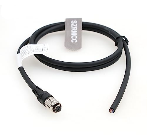 SZRMCC Hirose 8 Pin Buches auf offenes Ende HR25-7TR-8S I/O Stromkabel für FLIR Allied Vision Mako GigE CCD DAHENG IMAGING Industrie Machine Vision Kamera (3m/9.8ft) von SZRMCC