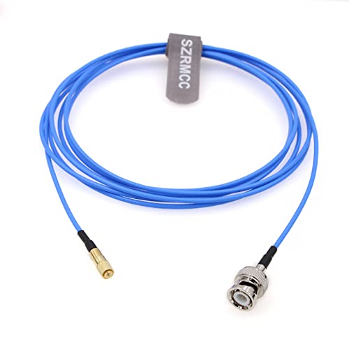 SZRMCC Microdot kompatibler Stecker 10-32UNF M5 auf BNC-Stecker Testkabel für Vibrationsbeschleunigungssenso (3m,Gerade) von SZRMCC
