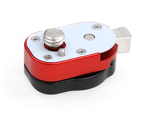 SZRMCC Mini Monitor Schnellwechselplatte Magic Arm LED Lichter 3/8 Schrauben M3 Camcorder Rig Zubehör für Sony Alexa ARRI DSLR Kamera Monitor(Rot) von SZRMCC
