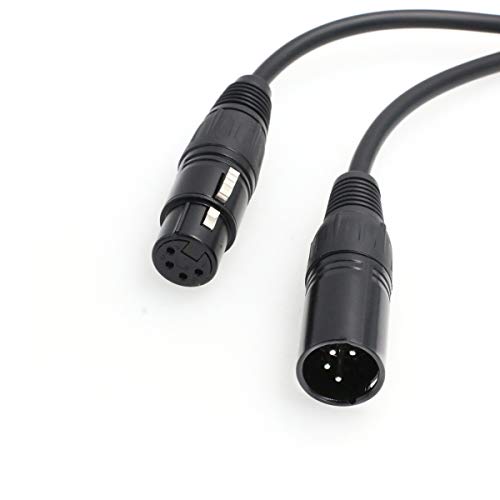 SZRMCC Stromkabel XLR 4-poliger Stecker auf XLR 4-polige Buchse für Kamera Monitor Practilite 602 DSLR Camcorder SZRMCC Stromkabel XLR 4-poliger Stecker auf XLR 4-polige Buchse für Kamera Monitor Practilite 602 DSLR Camcorder von SZRMCC