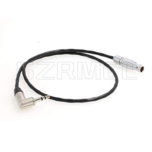 SZRMCC Tentacle Sync Zaxcom 3,5 mm auf 0B 5 Pin Timecode-Kabel für ARRI Alexa Mini/XT Kamera Soundgeräte 664 633 von SZRMCC