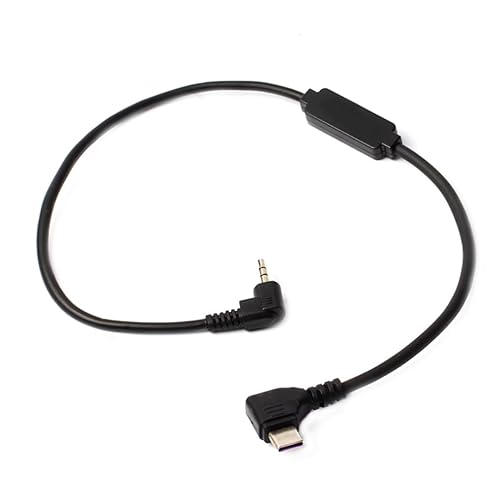 SZRMCC Typ-C auf 2,5 mm LANC-Steuerkabel für DJI Ronin-SC RSC2 RS2 RS3 Pro Gimbal Stabilisator zu S-Ony FS5 FS7 FX6 FX9 Canon EOS C80 Z CAM E2 DSLR-Kamera von SZRMCC