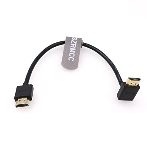 SZRMCC 8k 2.1HDMI Kabel UP Winkel HDMI High Speed HDMI Kabel für Z Cam E2 Portkeys BM5 Atomos Shinobi Ninjav V Monitor So-ny Canon Kamera 30cm SZRMCC 8k 2.1HDMI Kabel UP Winkel HDMI High Speed HDMI Kabel für Z Cam E2 Portkeys BM5 Atomos Shinobi Ninjav V Monitor So-ny Canon Kamera 30cm von SZRMCC