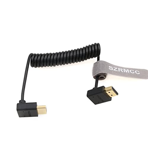 SZRMCC 8k 2.1HDMI Kabel UP auf Unten Winkel Spiralkabel High Speed HDMI Kabel für Z Cam E2 Portkeys BM5 Atomos Shinobi Ninjav V Monitor So-ny Canon Kamera SZRMCC 8k 2.1HDMI Kabel UP auf Unten Winkel Spiralkabel High Speed HDMI Kabel für Z Cam E2 Portkeys BM5 Atomos Shinobi Ninjav V Monitor So-ny Canon Kamera von SZRMCC