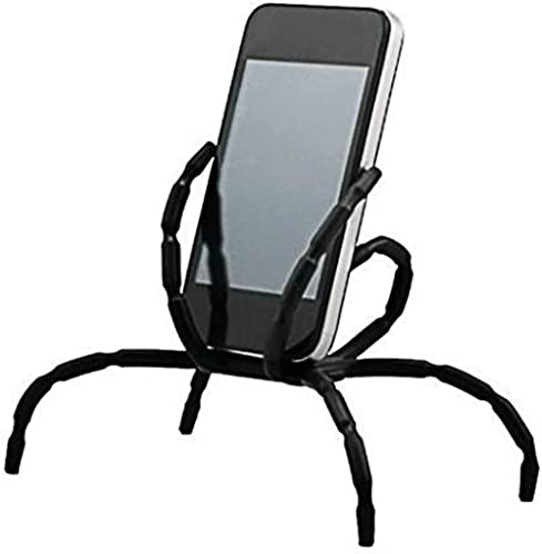 SZSS-CAR Uiversal Tragbare Multifunktions-Spider Flexible Griff Smartphones Tablets Halter zum Aufhängen Halterung Ständer (zufällige Farbe), 1 Pcs Black von SZSS-CAR
