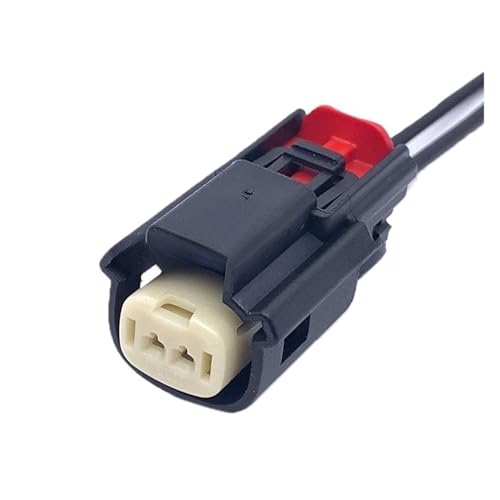 SZUYRWLP Verbindungskabel 1 Pc 2 Pin Auto Lampe Sockel Temperatur se/nsor/s Stecker Kabelbaum compatible with the Verano 33471-0201 33481-0201(1Pc,2P Female) von SZUYRWLP