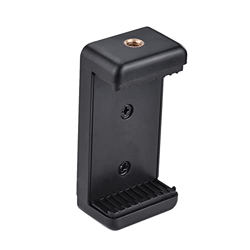 SZXMDKH 55-85mm 1/4 Zoll Stativ Halter Verstellbarer Clip für Handy Ständer Tisch Handyhalterung Aufsteller iPhone 12 11 Pro Max XS, Galaxy S20 S10, Huawei P30 Selfe, Selbst, Timer von SZXMDKH