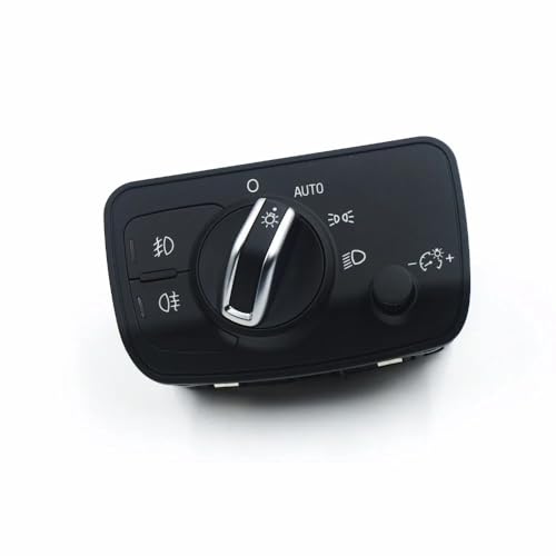 Scheinwerfer Nebel Lampe Schalter Kompatibel Mit A3 8VS 2013 Auto-Scheinwerferschalter, Nebelscheinwerfer-Steuertaste, Lichtsensor-Modul, Automatischer Lichtschalter, Scheinwerferschalter 8V0941531AE von SZYNBQ