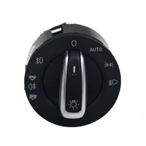 Scheinwerfer Nebel Lampe Schalter Kompatibel Mit A6 C6 4F 2004 2005 2006 2007 2008 2009 2010 2011 Autoscheinwerfer Nebelscheinwerfersteuerung Scheinwerferschalter Lichtschalter 941531A 4F1941531E von SZYNBQ