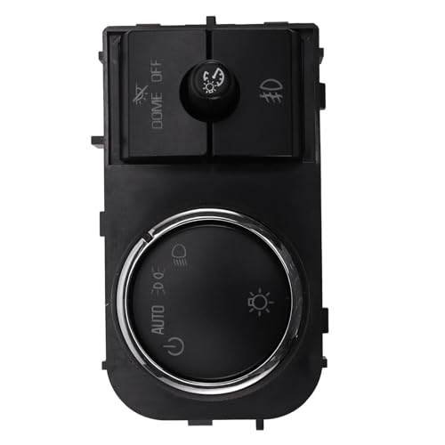 Scheinwerfer Nebel Lampe Schalter Kompatibel Mit Chevrolet Für Cadillac Autoscheinwerfer Instrumentenschalter Scheinwerfer Nebelscheinwerfer Elektrischer Scheinwerfer Kontrolllichtschalter 25858706 von SZYNBQ