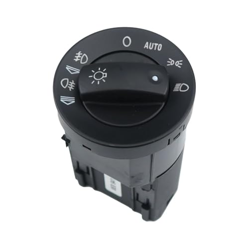 Scheinwerfer Nebel Lampe Schalter Kompatibel Mit S4 2004 2005 Auto-Scheinwerfer-Nebelscheinwerfer-Steuerschalterabdeckung, Elektrischer Scheinwerfer-Kopflampen-Steuerschalter, Lichtschalter 8E0941531B von SZYNBQ