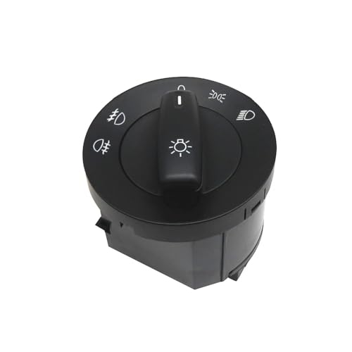 Scheinwerfer Nebel Lampe Schalter Kompatibel Mit VW Für EOS 1F7 1F8 2006 2007 2008 2009 2010 2011 2012 2013 2014 2015 Auto-Scheinwerferschalter-Lampenschalter-Zubehör 1K0941431Q von SZYNBQ
