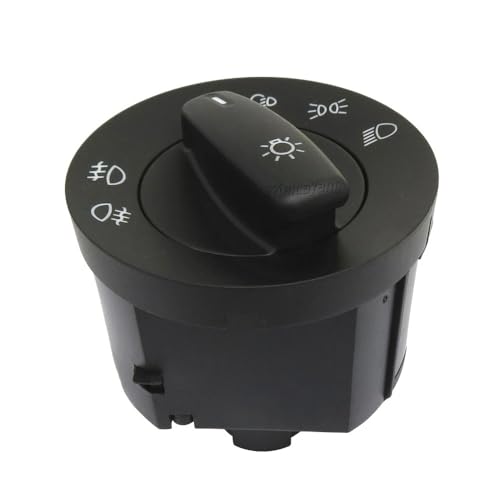 Scheinwerfer Nebel Lampe Schalter Kompatibel Mit VW Für Passat Für CC 357 2008 2009 2010 2011 Auto-Scheinwerferschalter Nebelscheinwerferschalter Autozubehör 1K0941431BN 1K0941431 von SZYNBQ