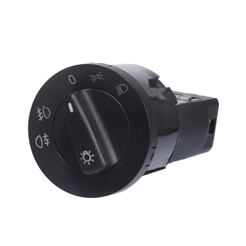 Scheinwerfer Nebel Lampe Schalter Kompatibel Mit VW Für Polo 6N2 1999 2000 2001 Autoscheinwerferschaltermodul Lichtsensormodul Automatischer Scheinwerferlichtschalter 1C0941531A von SZYNBQ