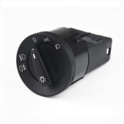 Scheinwerfer Nebel Lampe Schalter Kompatibel Mit VW Für Sharan 1995 1996 1997 1998 1999 2000 2001 2002 2003 2004 2005 Auto-Scheinwerfer-Steuerschalter Lichtschalter 1C0941531 von SZYNBQ