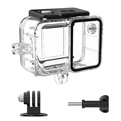 SZZCNOX 147FT/45M Unterwasser-Tauchkoffer für Insta360 Ace Pro 2, wasserdichte Schutzhülle, Tauchgehäuse, Schale für Insta360 Ace Pro Action-Kamera-Zubehör, mit Adapter und Befestigungsschraube SZZCNOX 147FT/45M Unterwasser-Tauchkoffer für Insta360 Ace Pro 2, wasserdichte Schutzhülle, Tauchgehäuse, Schale für Insta360 Ace Pro Action-Kamera-Zubehör, mit Adapter und Befestigungsschraube von SZZCNOX