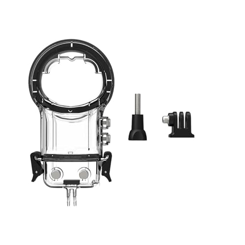 SZZCNOX Tauchkoffer für Insta360 X5 Panoramakamera, 40 m Unterwassergehäuse, wasserdichte Hülle für Insta360 X5 Kamera-Zubehör mit Objektivdeckel und Adapter von SZZCNOX