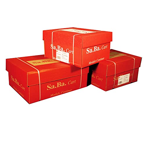 SA. BA. Warenkorb s0037512600 Endlospapier, 375 mm x 12 Zoll, 60 g/qm, weiß Piste Feste, Pack 2000 Blatt SA. BA. Warenkorb s0037512600 Endlospapier, 375 mm x 12 Zoll, 60 g/qm, weiß Piste Feste, Pack 2000 Blatt von Sa.Ba.cart