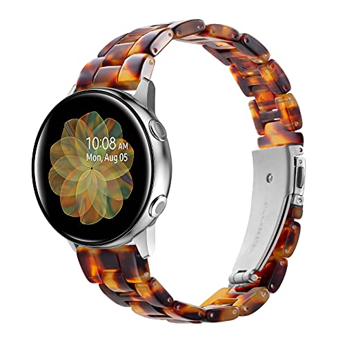 SaNgaiMEi Armband Kompatibel mit Samsung Galaxy Watch 6/5/4 40mm 44mm, Damen 20mm Ersatzarmband für Watch 5 Pro 45mm/ Watch 4 Classic 42mm 46mm/ Watch 6 Classic/Galaxy Watch Active 2/ Watch 3 41mm von SaNgaiMEi