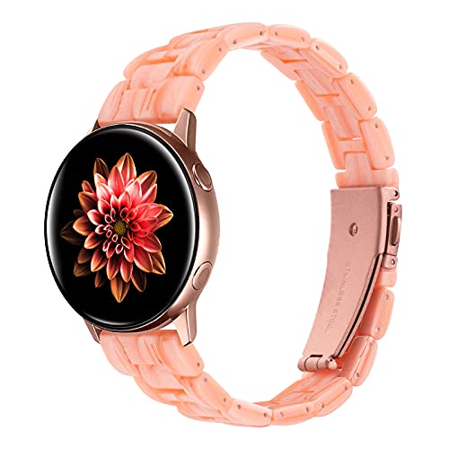 SaNgaiMEi Armband Kompatibel Mit Samsung Galaxy Watch 6/5/4 40mm 44mm, Damen 20mm Ersatzarmband für Watch 5 Pro 45mm/ 4 Classic 42mm 46mm/ 6 Classic/ Active 2/ 3 41mm SaNgaiMEi Armband Kompatibel Mit Samsung Galaxy Watch 6/5/4 40mm 44mm, Damen 20mm Ersatzarmband für Watch 5 Pro 45mm/ 4 Classic 42mm 46mm/ 6 Classic/ Active 2/ 3 41mm von SaNgaiMEi
