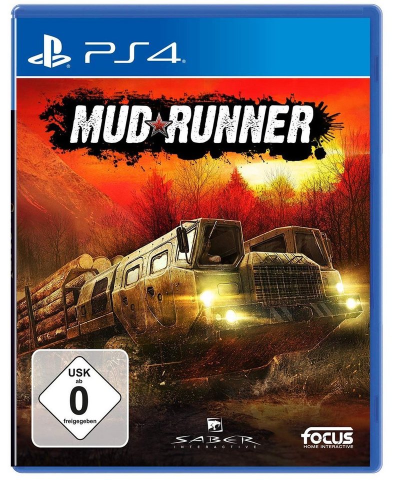 PS4 Mud Runner a Spintires Game PlayStation 4 von Saber Interactive