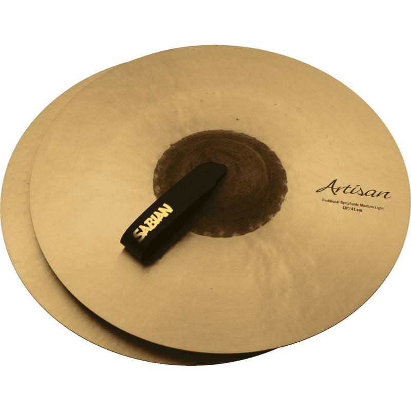 Sabian Artisan Traditional Symphonic Medium Light 16-inch Orchestral Cymbals von Sabian