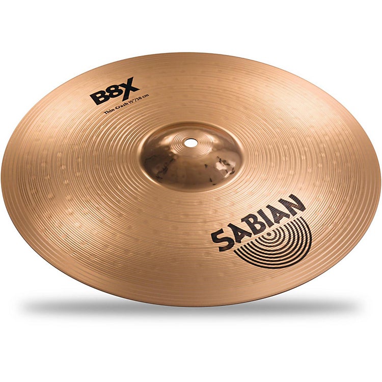 Sabian B8X 15 Zoll Thin Crash von Sabian