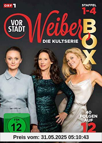 Vorstadtweiber: Staffel 1-4 Box [12 DVDs] von Sabine Derflinger