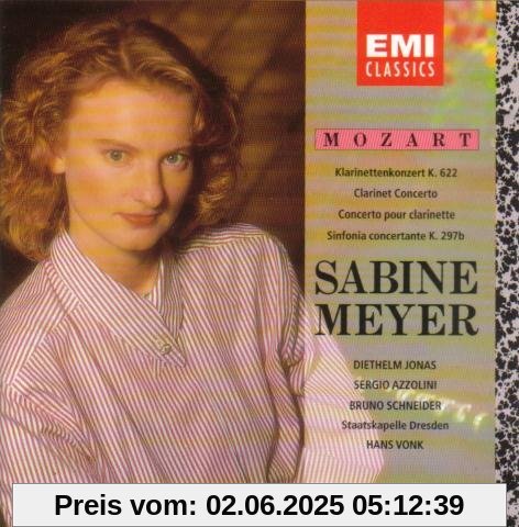 Klarinettenkonzert KV 622 / Sinfonia Concertante KV 297 b von Sabine Meyer