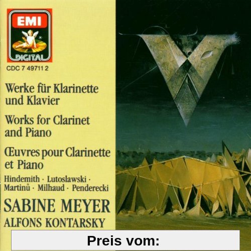 Werke für Klarinette und Klavier von Sabine Meyer