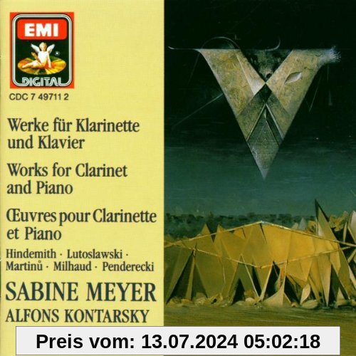 Werke für Klarinette und Klavier von Sabine Meyer