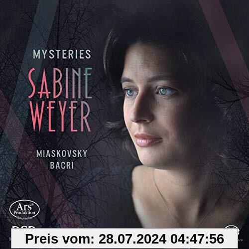 Miaskowsky/Bacri: Mysteries - Werke für Piano solo von Sabine Weyer
