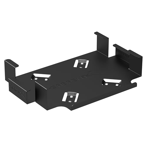SABRENT Mac Mini Halterung, VESA Halterung für Mac Mini M1 Premium Aluminum Wandhalterung/Schreibtischhalterung, Perfekte Passform Halterungsrahmen (BK-MABM) von SABRENT