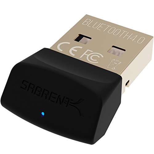 SABRENT USB Bluetooth 4.0 Mikro Adapter für PC, Laptop, Maus, Tastatur (BT-UB40) von Sabrent