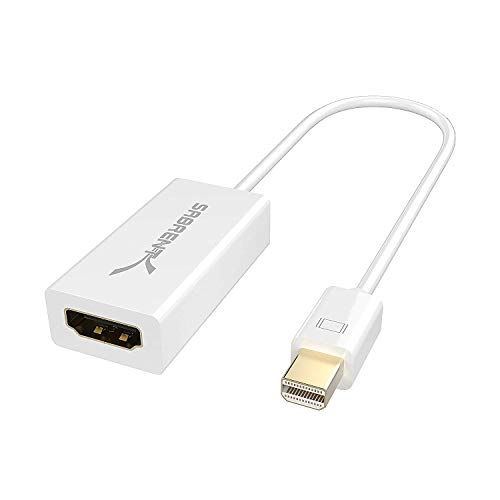 Sabrent Thunderbolt-Kabel Mini DisplayPort (Thunderbolt 2) auf HDMI Adapter [4K-Unterstützung vergoldet] (DA-MDHA) von Sabrent