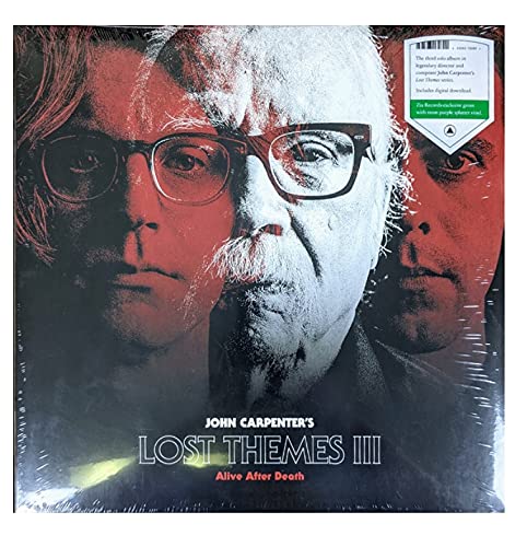 JOHN CARPENTER'S LOST THEMES III ALIVE AFTER DEATH, PRESSED ON LIMITED EDITION NEON GREEN WITH PURPLE SPLATTER VINYL LP von Sacred Bones Records