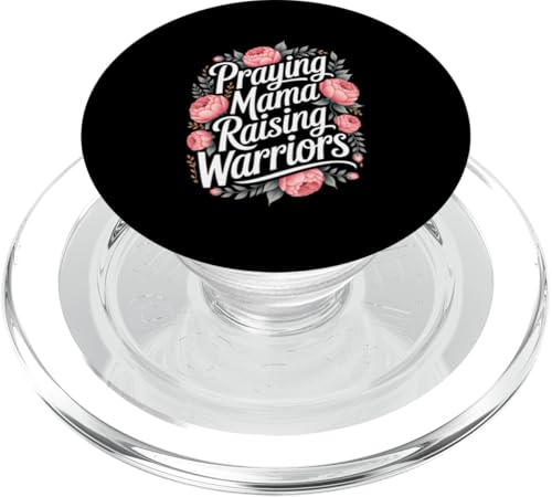 Betende Mama Raising Warriors Christian Mom PopSockets PopGrip für MagSafe Betende Mama Raising Warriors Christian Mom PopSockets PopGrip für MagSafe von Sacred Originals